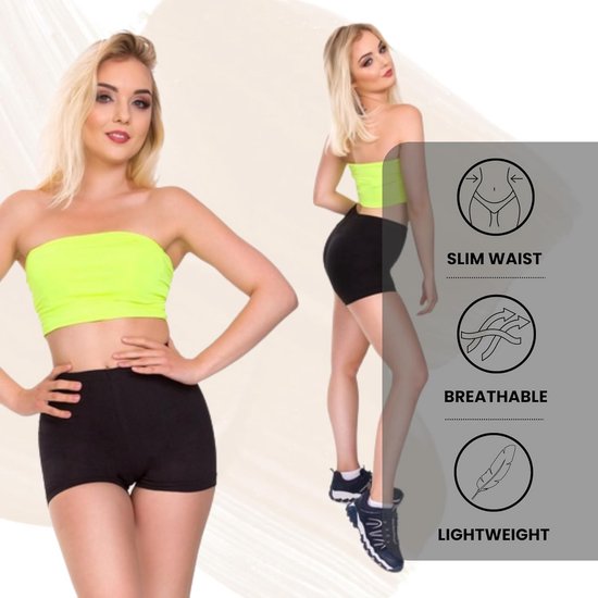Comfortabele Katoenen Shorts voor Dames - Elastisch en Ademend — afbeelding 2