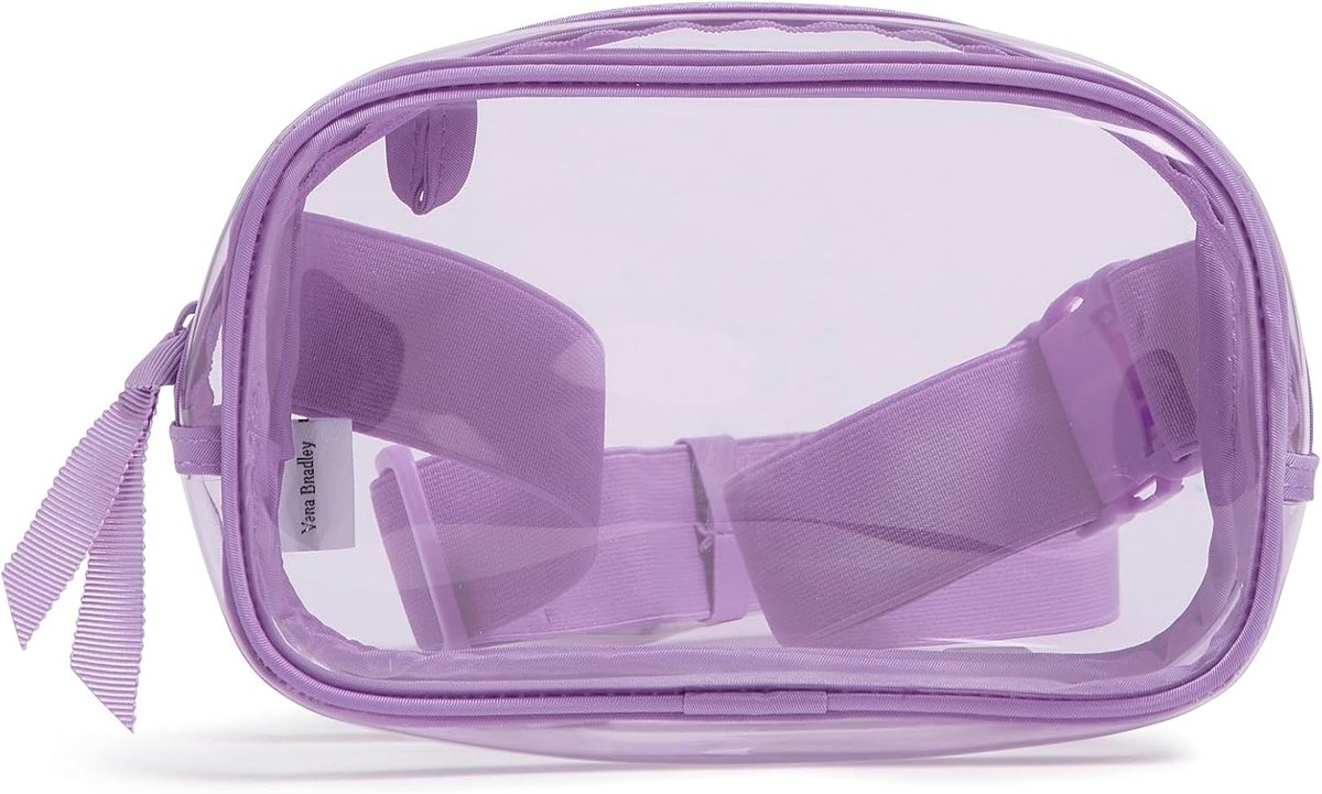 Kleine transparante heuptas voor dames, crossbody sling tas