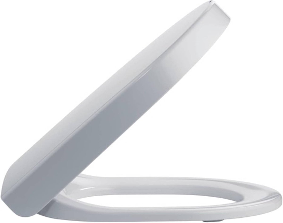 WC Bril met Softclose Mechanisme Ovaal - Comfortabele Toiletbril - Universele Pasvorm