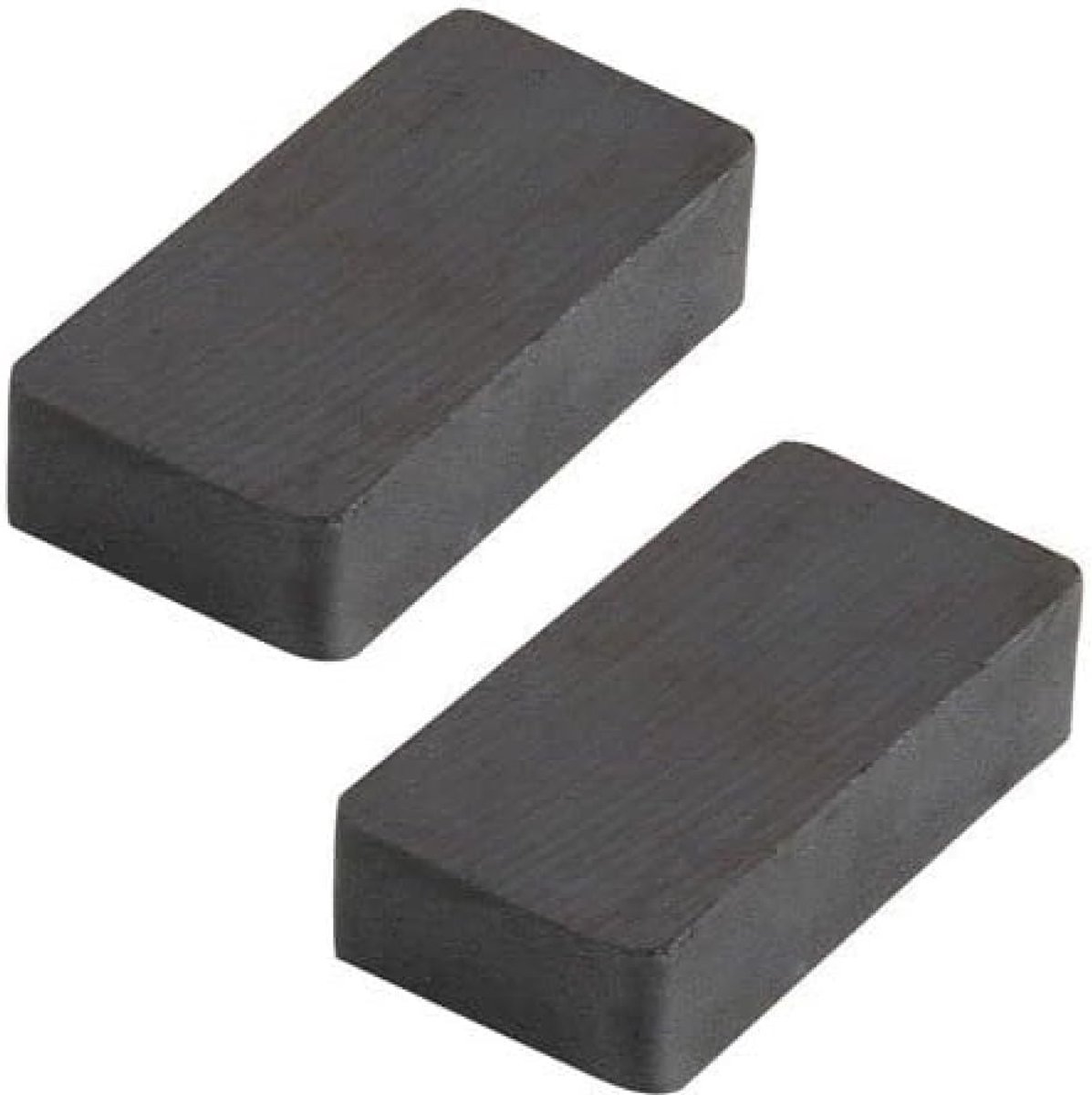 Krachtige Rechthoekige Ferrietmagneten 40x20x10 mm - Set van 2