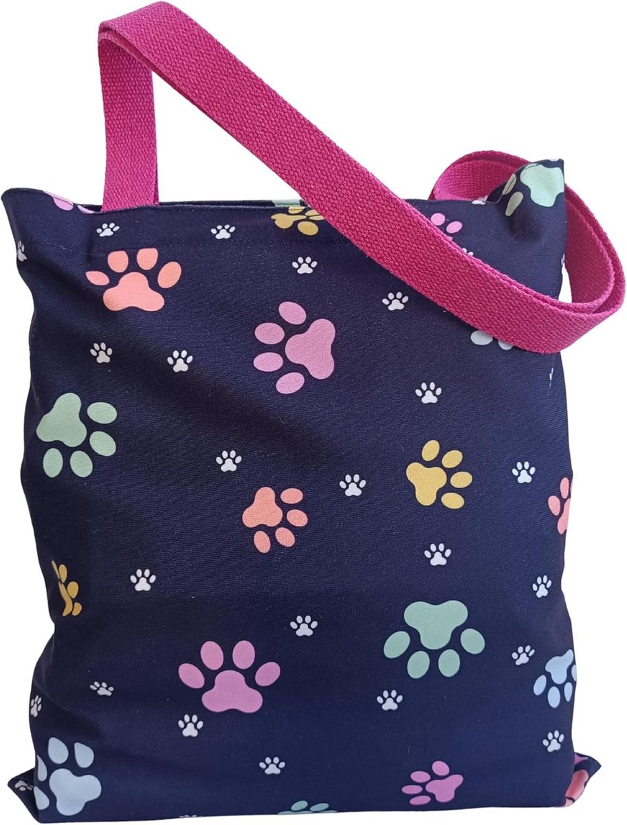 Dames Tote Bag Schoudertas Herbruikbaar met Magneetsluiting