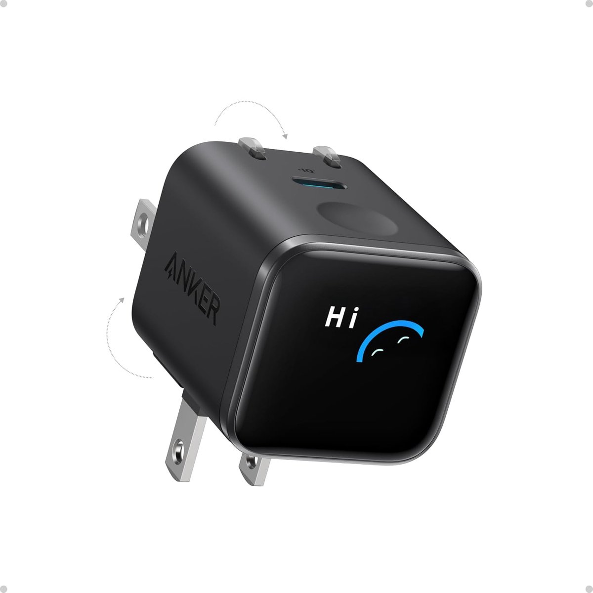 Compacte Oplader - Snellader Adapter - Mobiel Opladen - Automatische Uitschakeling - 3.4 x 3.55 cm - Zwart