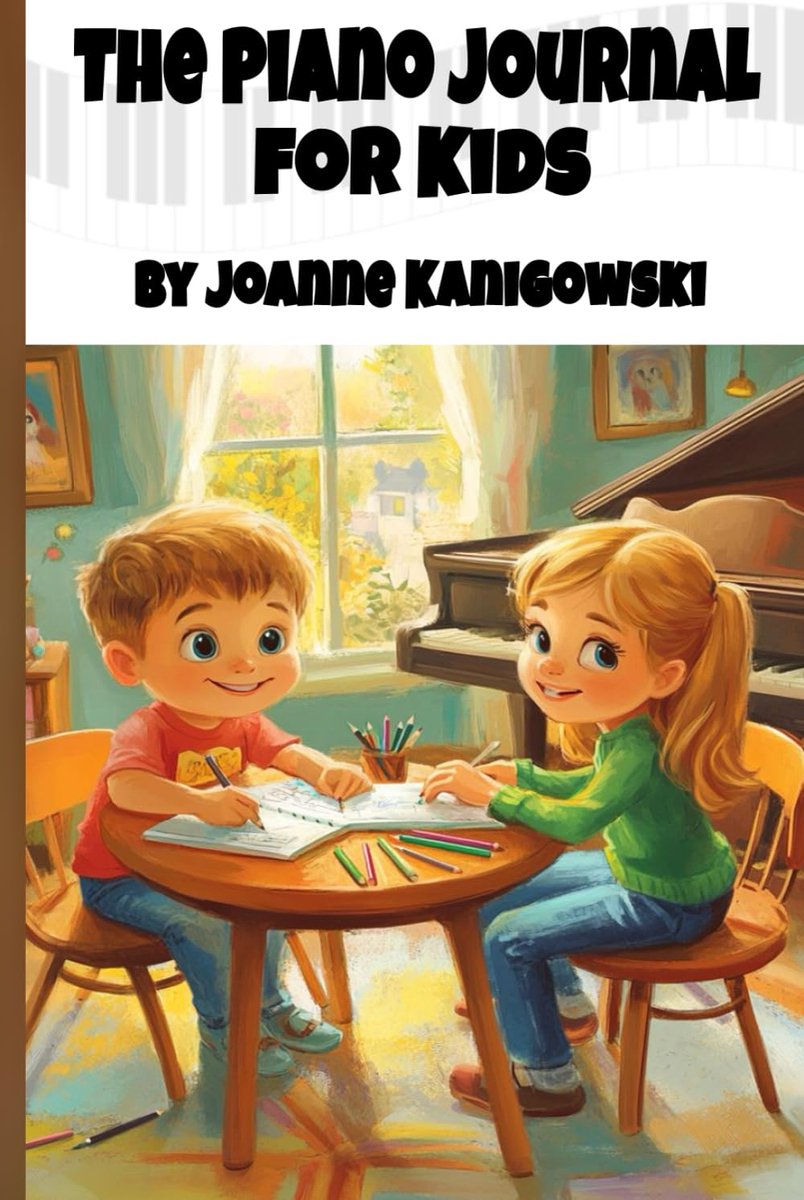 Piano Journaal voor Kinderen: Oefenboek voor Motivatie, Vooruitgang en Plezier
