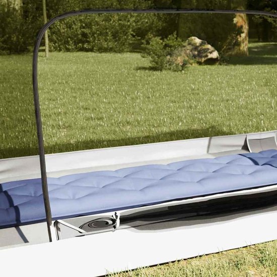 vidaXL - Binnentent - Zwart - 220 - x - 128 - x - 110 - cm - Gaas van Merkloos — afbeelding 3