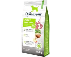 Puppy Hondenvoer - Lam Rijst - Gevoelige Spijsvertering - Monoproteïne Recept - 15 kg