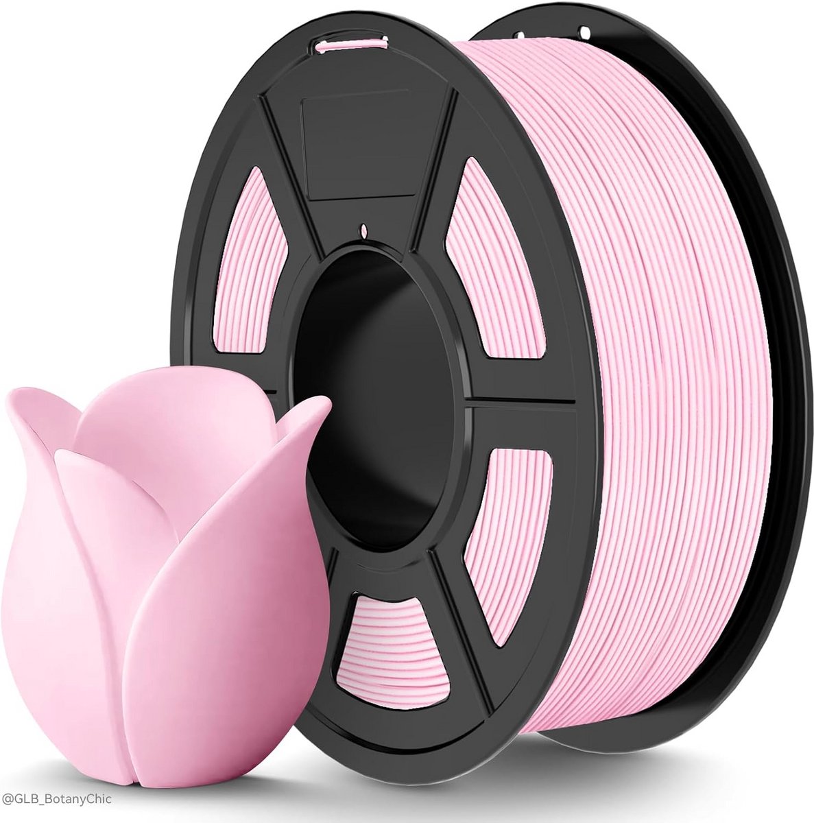 Mat PLA Filament - 3D Print Materiaal - Hogesnelheid Printen - Mat Uiterlijk - 1KG Spoel - Sakura Roze