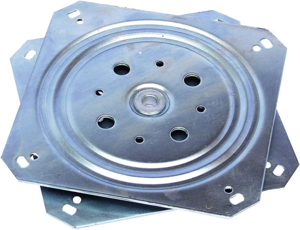 Draaibare Tafel met Kogellagers 155 mm - 150 kg Draagvermogen - 360° Rotatie voor TV, Monitor en Hifi