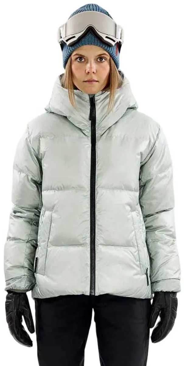 The Mountain Studio Pertex Reversible Tecno Donzen Jas Grijs S Vrouw