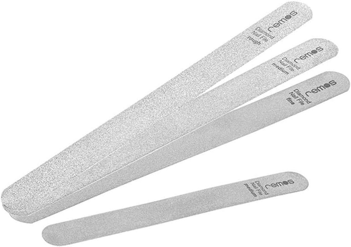 Flexi diamantvijl set - geschikt voor nagels - 4 stuks