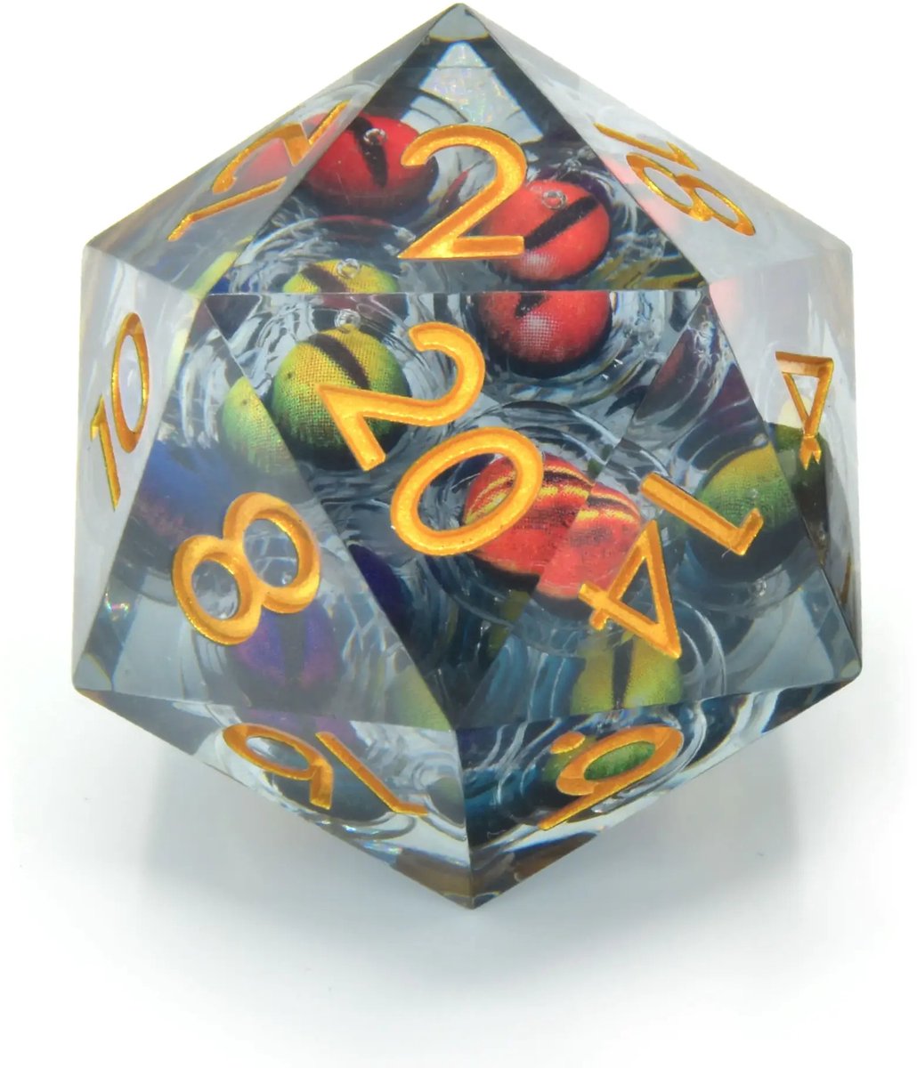 Beholden 33mm Floating Eyes D20