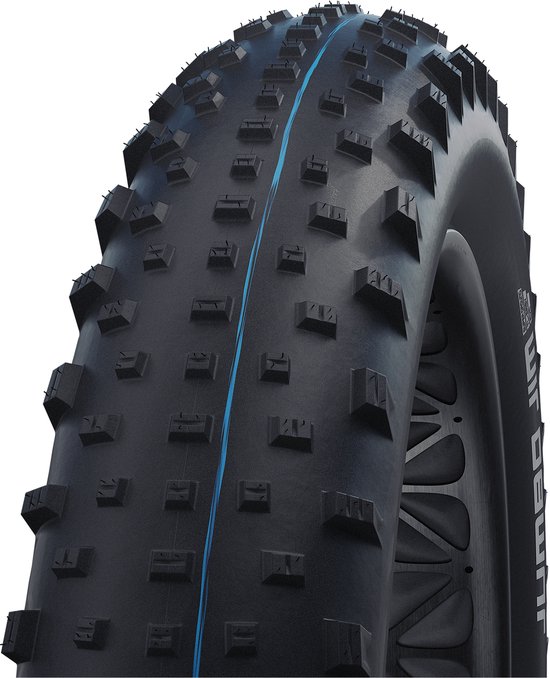 Schwalbe Jumbo Jim Performance 26×4.00 Vouwband Fatbike Band 100-559 mm Zwart Licht Extreem Volume