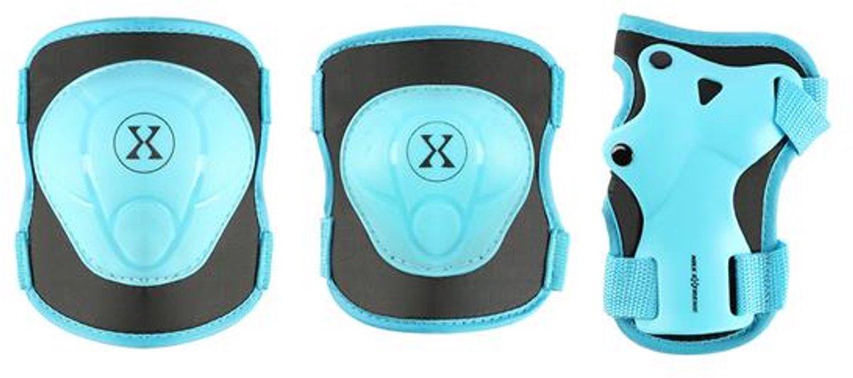 Nils Extreme H704 Skating Beschermingsset – Pols Elleboog Knie Blauw