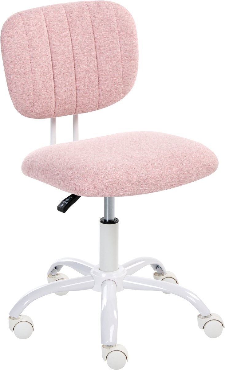BUBBLY - Bureaustoel - Roze - Polyester