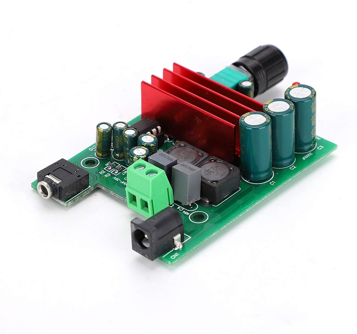 Digitale Versterker Module - Audio Versterker Board - Muziek Afspelen - Hoge Output Vermogen - 78x60mm PCB - Groen
