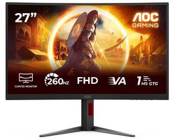 AOC G4 C27G4Z2 computer monitor 68,6 cm (27") 1920 x 1080 Pixels Full HD LCD Zwart, Rood