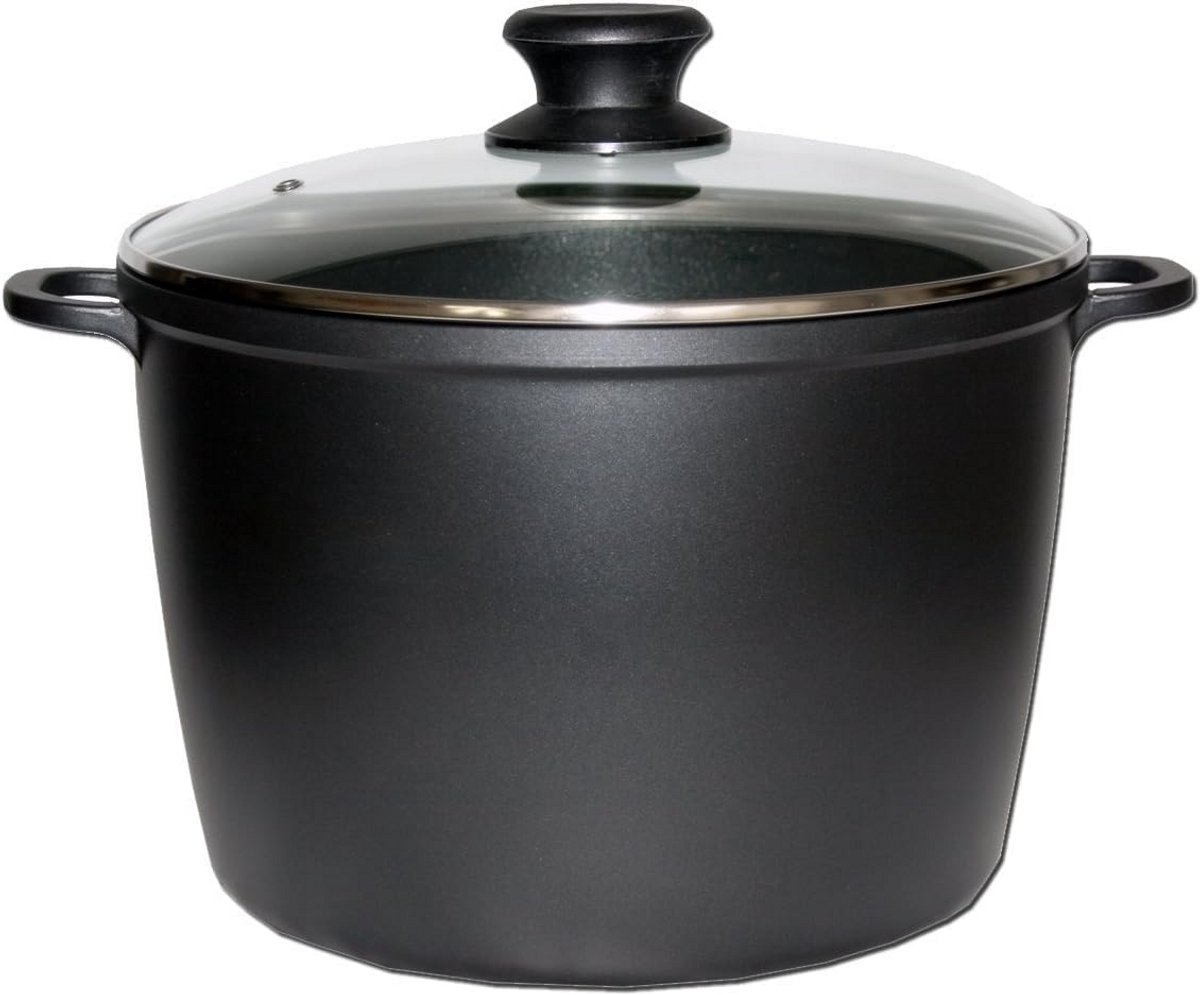 Grote Kookpan met Antiaanbaklaag - 10 Liter Capaciteit - Aluminiumlegering