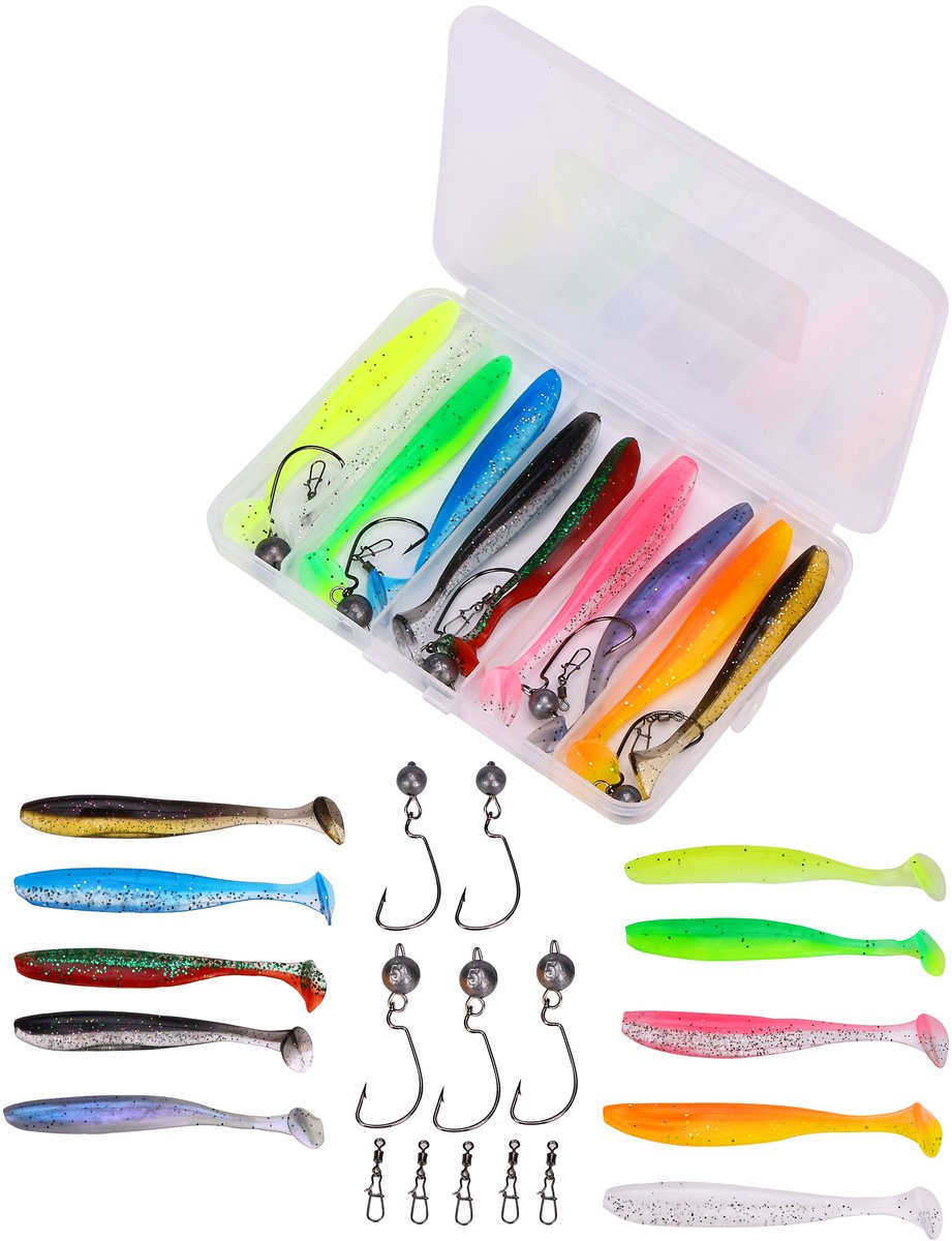 Fish4All Cheburaska Box 9cm (25 Stuks) - Shad