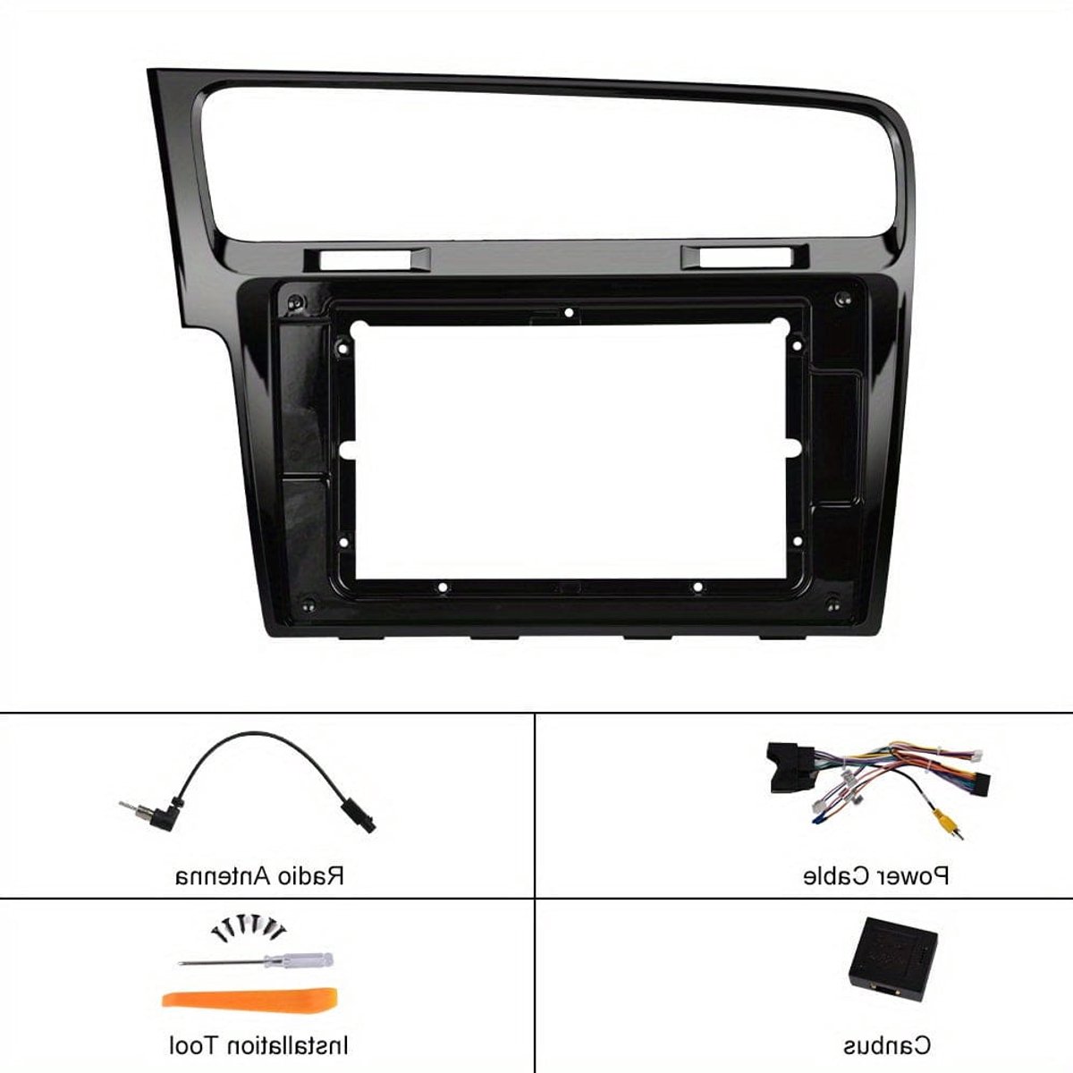 Android 15 Autoradio – Multimedia Systeem – GPS Navigatie – Car Stereo – Touchscreen Radio – 10 Inch Full HD – Draadloos CarPlay & Android Auto – AHD Achteruitrijcamera & 4GB RAM
