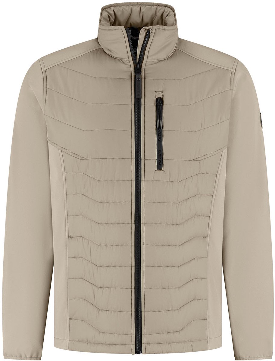 Kjelvik Sytze Hybride Jas Heren Zomer jas Dark Sand Beige