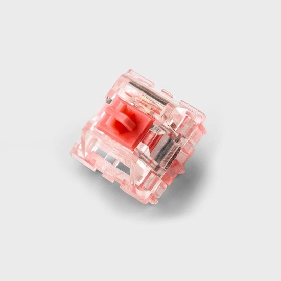 Lineaire Mechanische Toetsenbord Switches Roze Transparant 3-Pin Voor Custom Gaming Toetsenborden van Merkloos — afbeelding 5