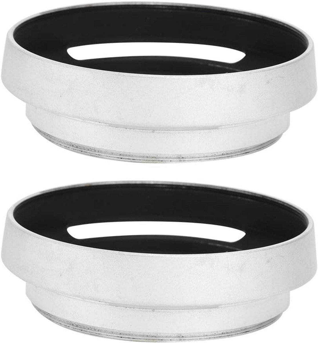 Universele Metalen Zonnekap 52mm voor Camera - Holle Gekantelde Ventilatie