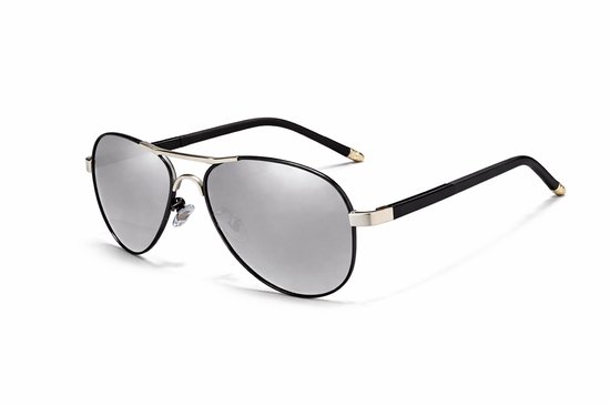 KingSeven Greystar - Pilotenbril met UV400 en polarisatie filter - Z187 van Kingseven — afbeelding 2