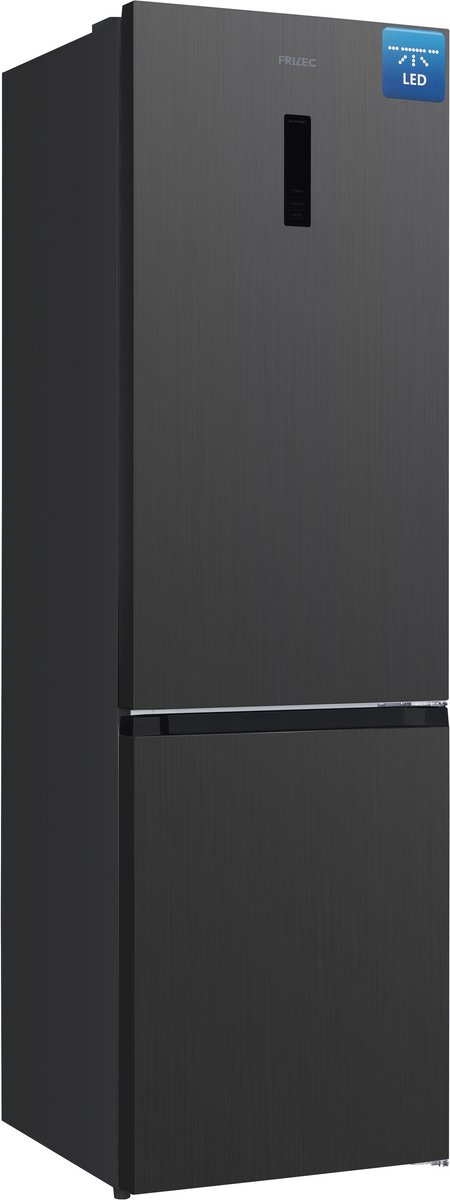 BONN388-NFD-040ADG - Koelvriescombinatie - Zuinig A-Label - 201 cm Hoog - Display - Fast Freeze - Multiflow - 5 Jaar Garantie - 377L - No Frost - Dark Grey — afbeelding 4