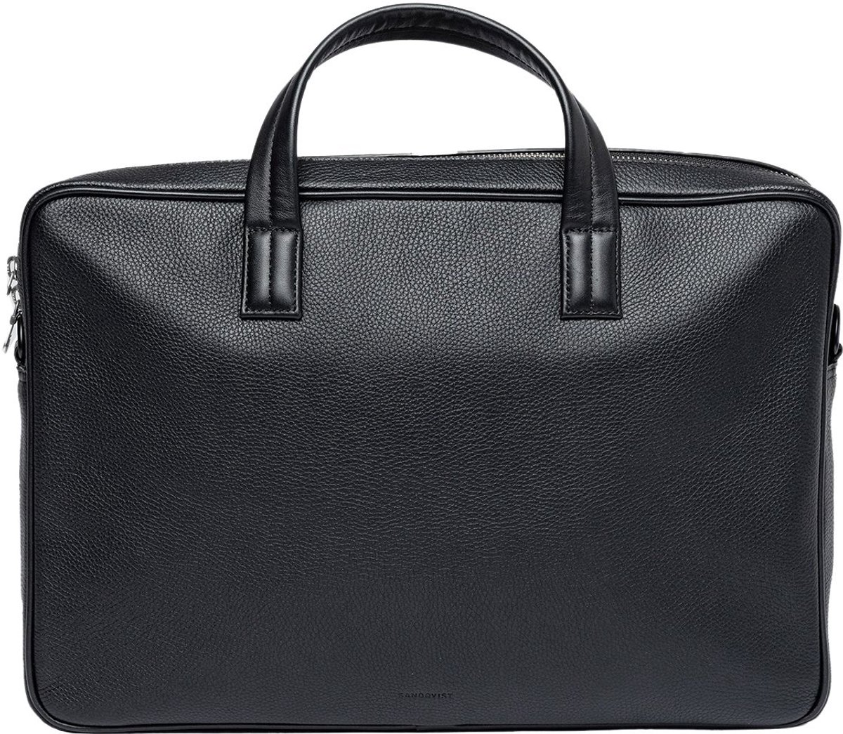 Sandqvist Leather Briefcase black