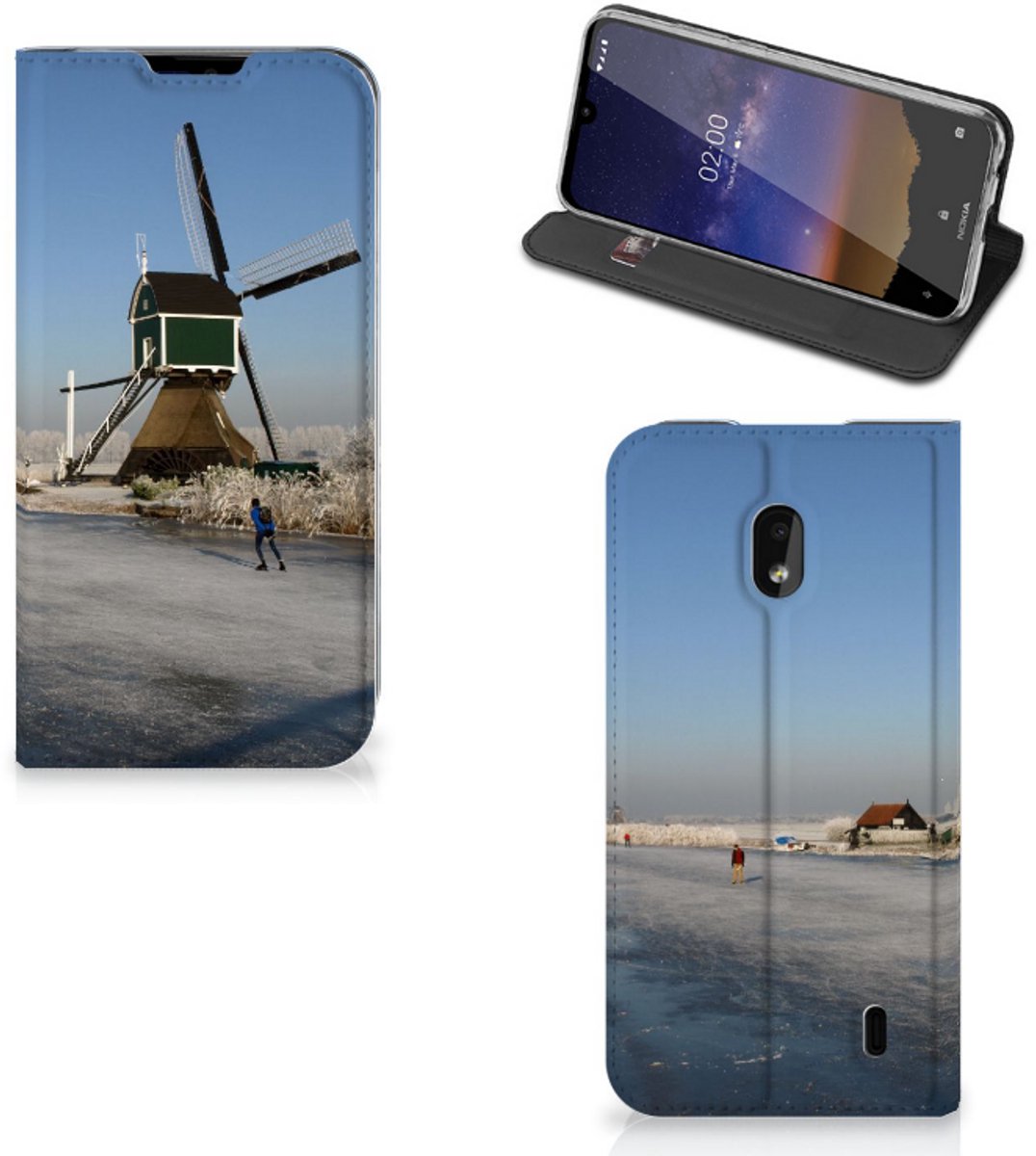 Nokia 2.2 Book Cover Schaatsers