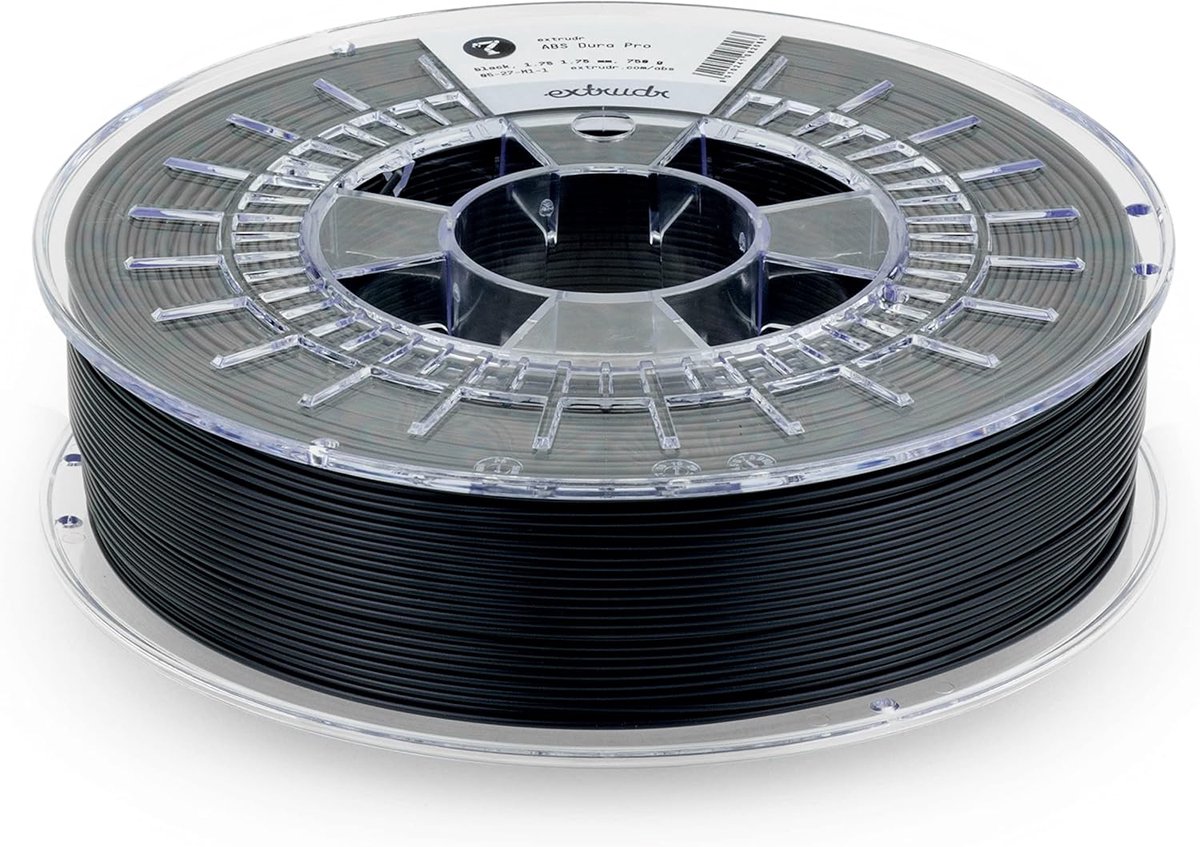 ABS 3D-printergloeidraad 1,75 mm - Zwart - 750 g - Ideaal voor industriële toepassingen