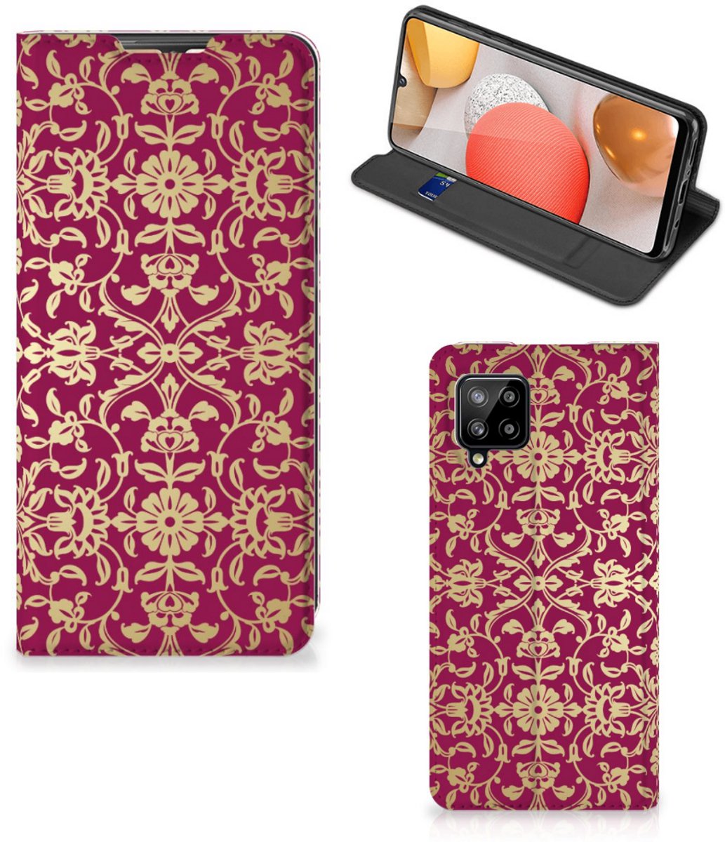 Telefoon Hoesje Samsung Galaxy A42 Barok Pink