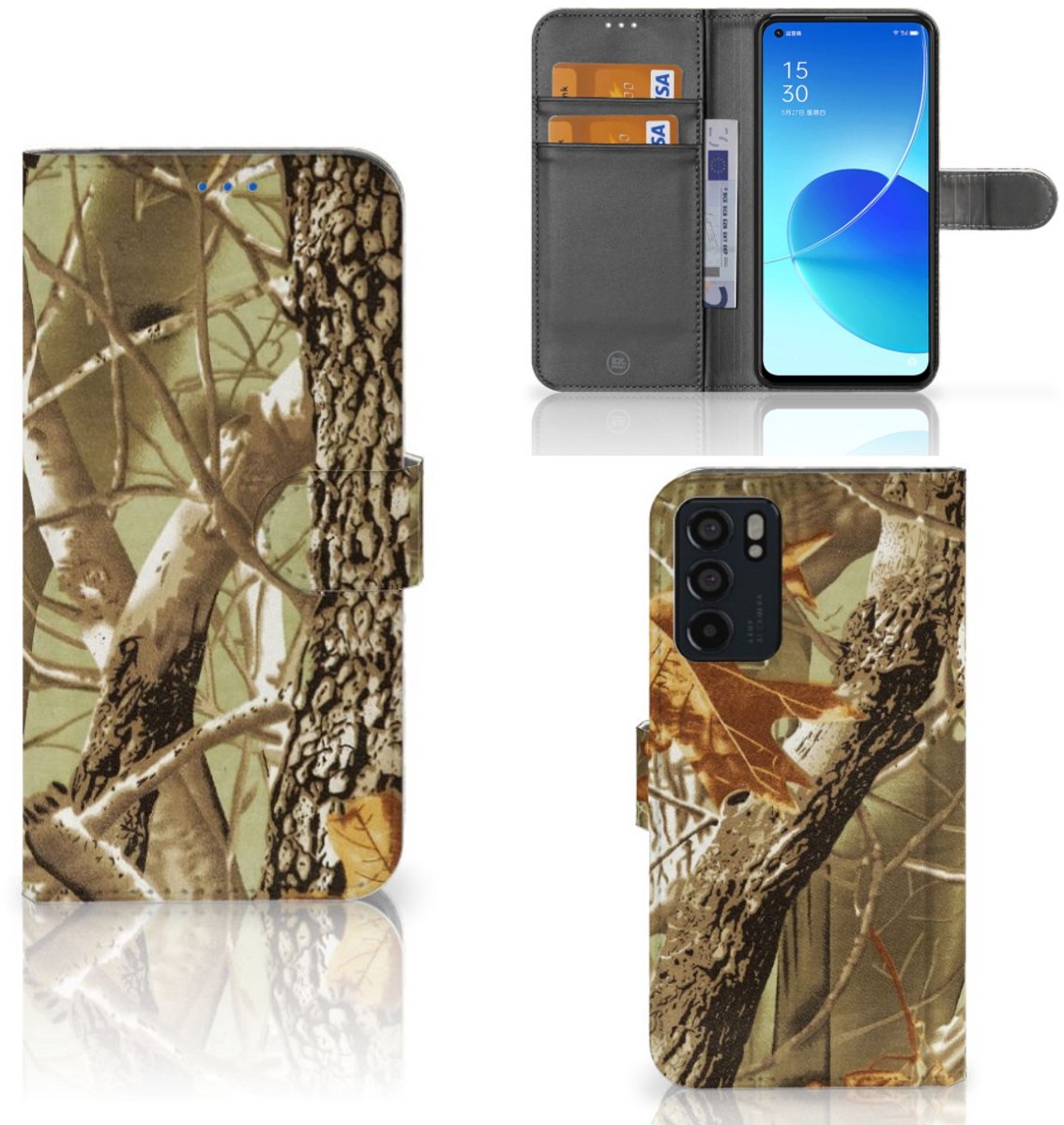 OPPO Reno6 5G Hoesje Wildernis