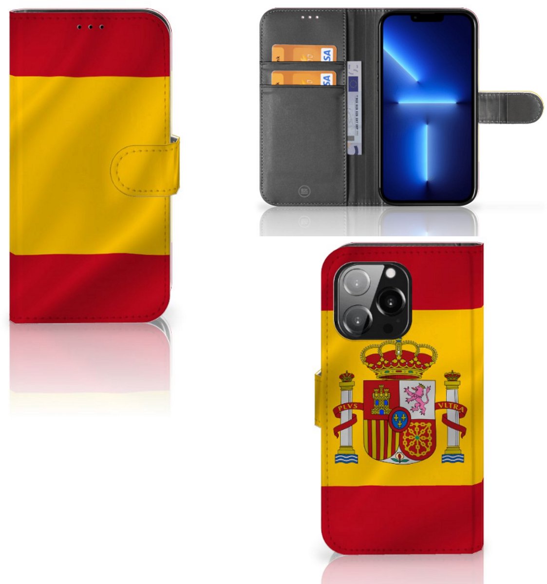 Boekhoesje voor iPhone 13 Pro Bookstyle Case Spanje