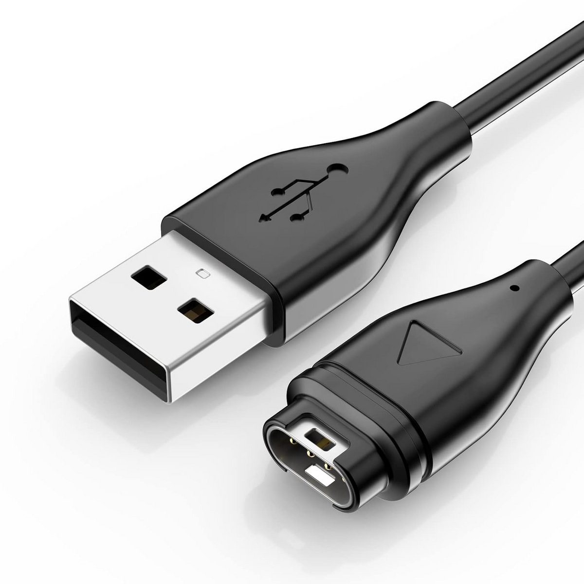 Oplader kabel compatibel met Venu en Fenix series, 50 cm, zwart