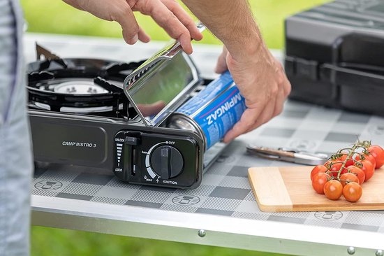 Campingkooktoestel met 3 Lichtpunten en 2200 Watt - Geschikt voor Kamperen — afbeelding 3