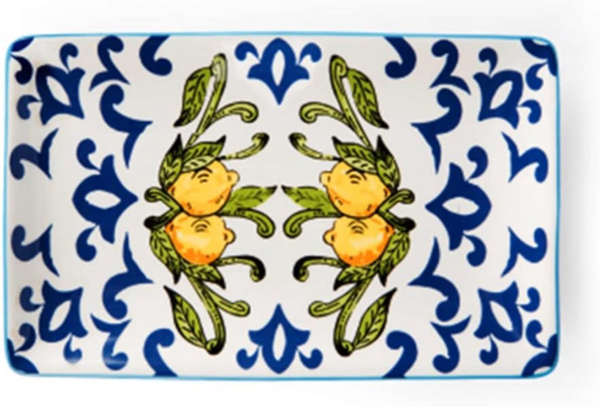 Keramieken Serveerschaal voor Mediterrane Tafel