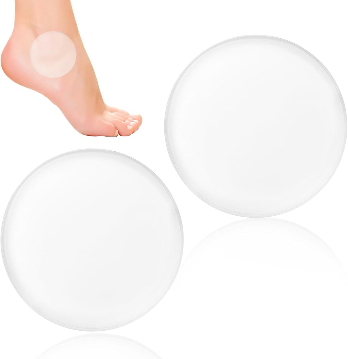 Enkelbeschermers voor drukontlasting, gelpads voor schaatsen, hockey, skiën of wandelen