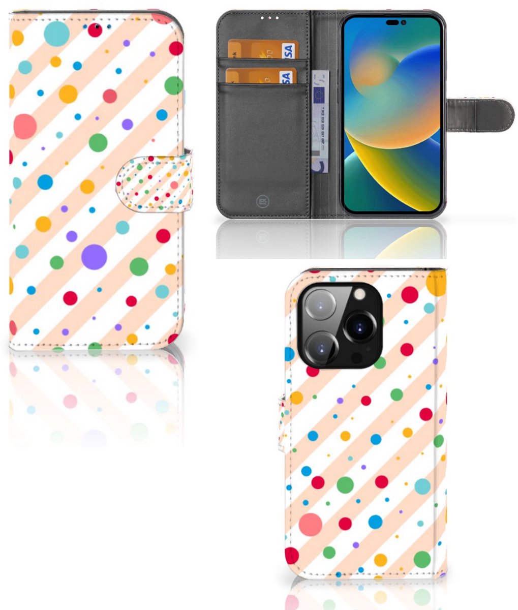 iPhone 14 Pro Telefoon Hoesje Dots