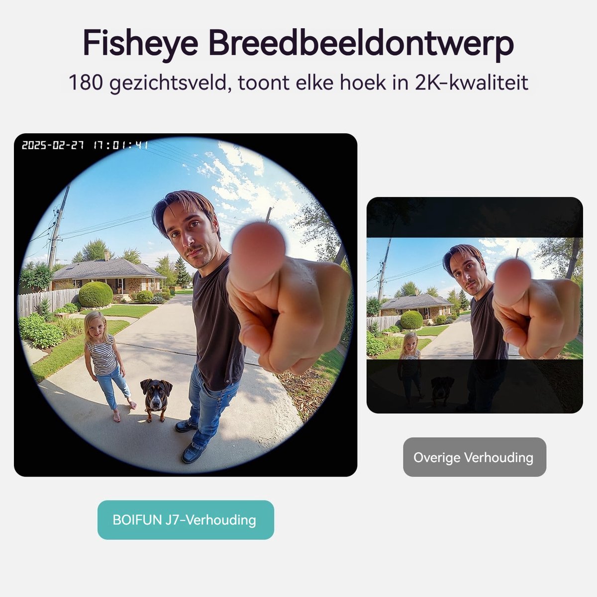 Boifun Video Doorbell J7 2K HD met Nachtzicht - afbeelding 3