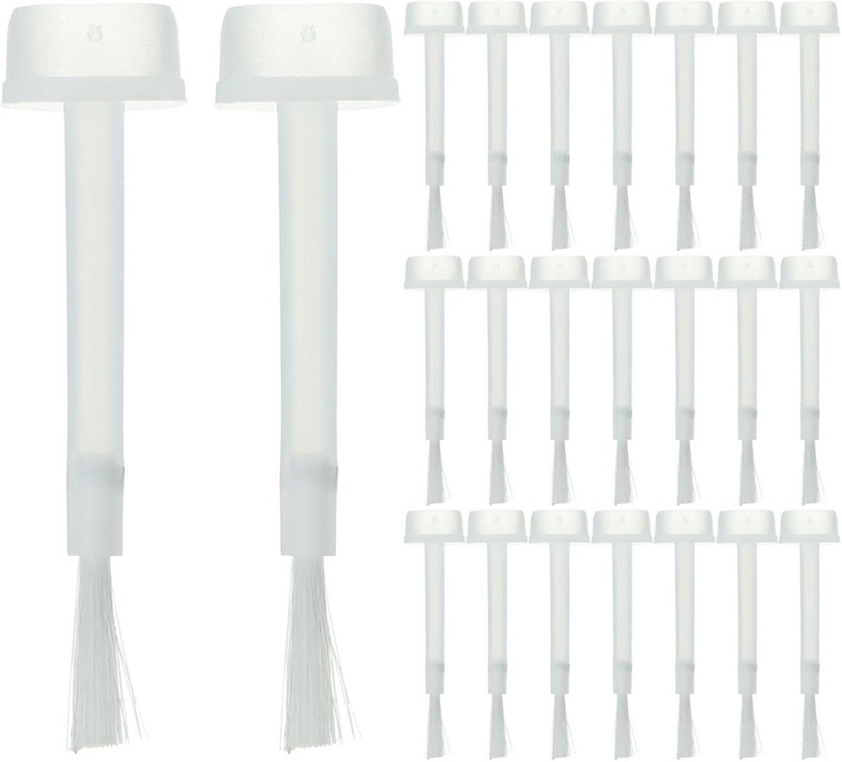 200 Stuks Nagellakvervangingsborstels en Applicators voor Salon