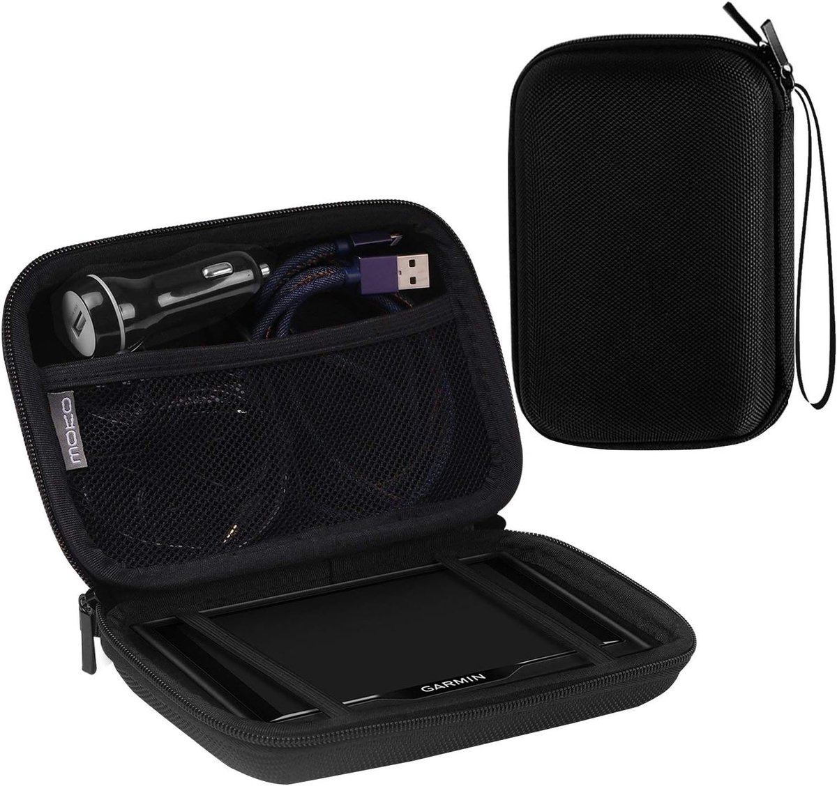 Draagbare 5-Inch GPS Opbergkoffer - Beschermende Hardshell Tas voor 5-inch Navigatie