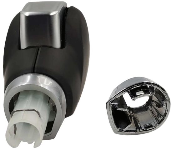 Verchroomde Automatische Versnellingspookknop - Compatibel met Renault Modellen van Renault — afbeelding 3