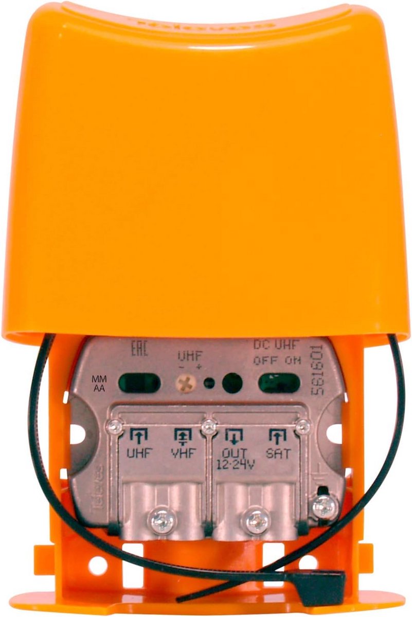 Antenne Set met Versterker 24 dB en Kabelrol