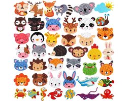 5D Diamant Schilderen Stickers Kits voor Kinderen - Creatieve DIY Dotz Mozaïek Ambachtset