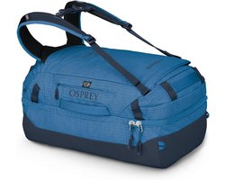 Osprey Transporter 44L Squffel - Duurzame, vierkante split reistas, blauwe vlam/nachtblauw, blauwe vlam/nachtblauw, vierkante split reistas, Blauwe Vlam/Nachtelijk Blauw, Vierkante Split Reis