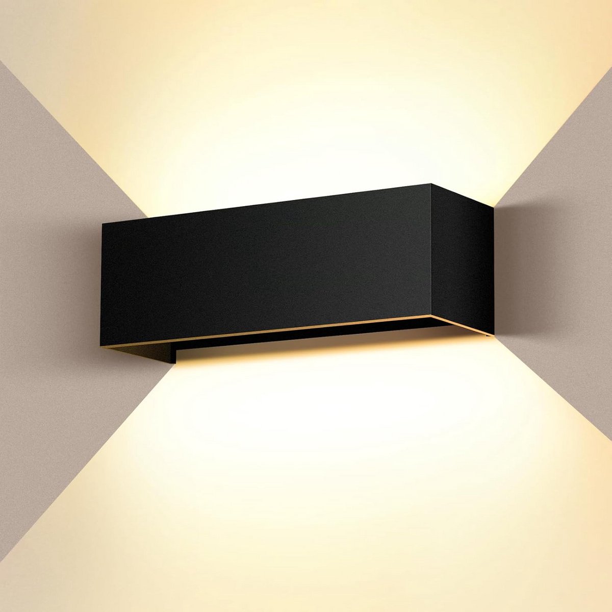 Moderne 36W Waterdichte Wandlamp voor Binnen en Buiten met Instelbare Stralingshoek - Warmwit 3000K