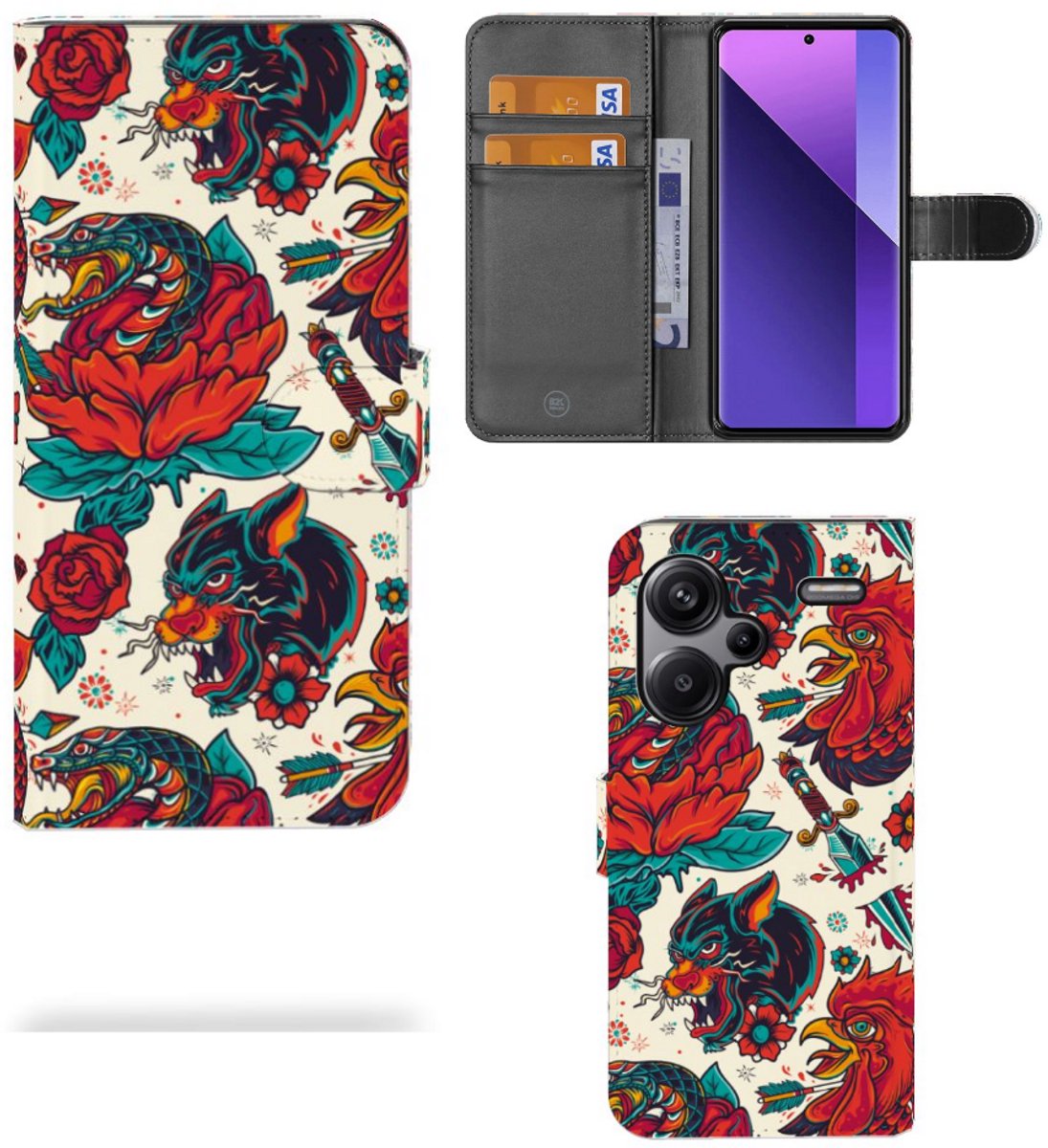 Telefoonhoesje met foto voor Xiaomi Redmi Note 13 Pro Plus Old Skool
