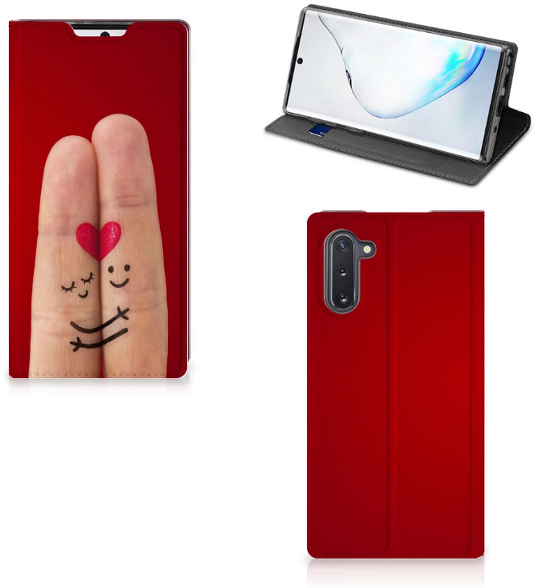 Samsung Galaxy Note 10 Hippe Standcase Liefde - Origineel Romantisch Cadeau