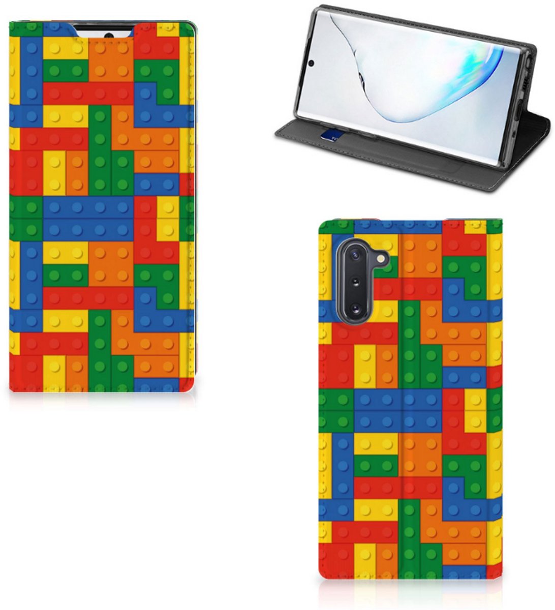 Samsung Galaxy Note 10 Hoesje met Magneet Blokken