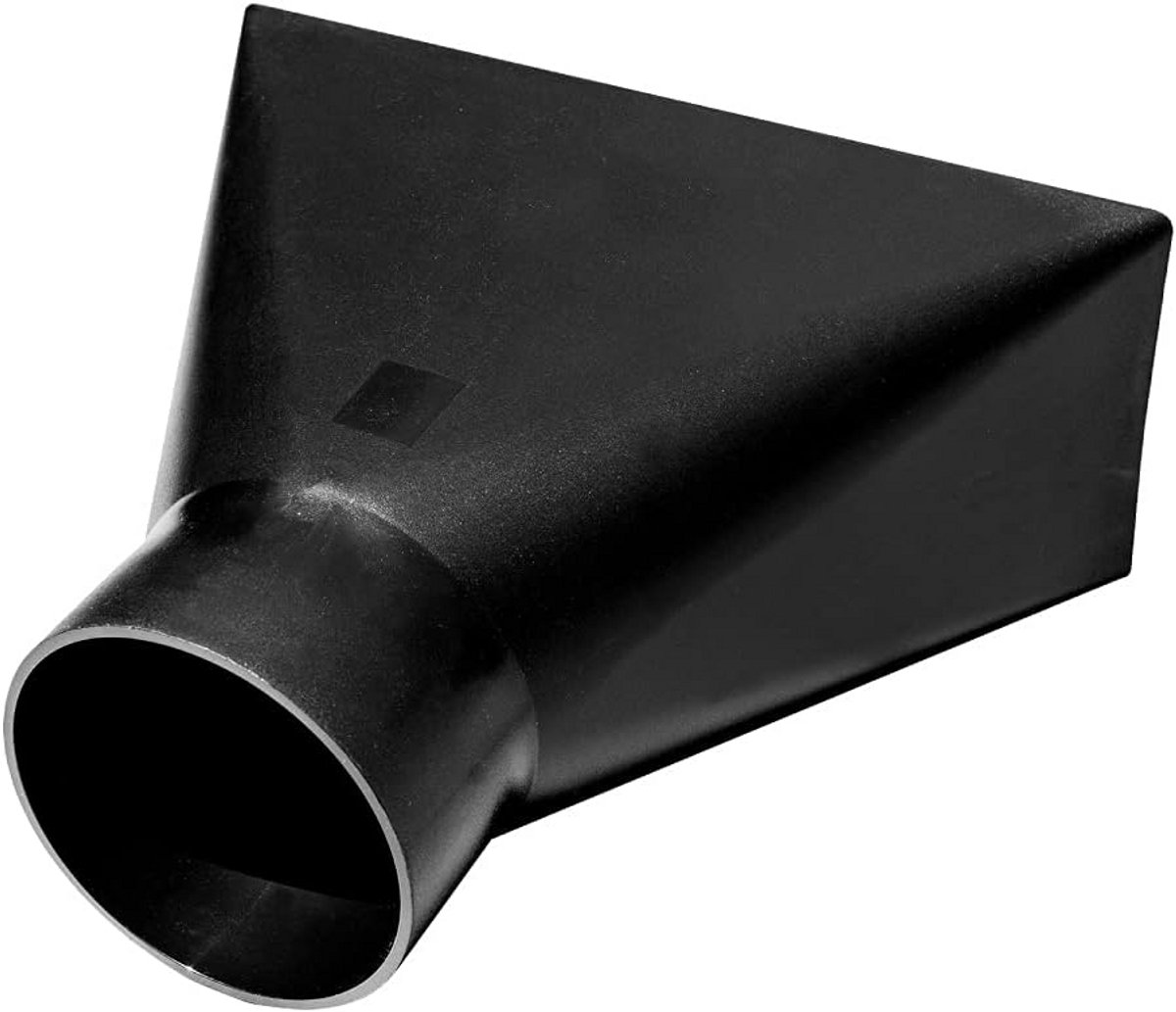 Rechthoekige Stofkap met 10-Inch Fitting voor Efficiënte Stofverzameling 25,5 cm